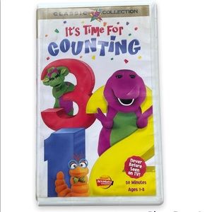 Barney It’s Time For Counting VHS